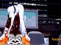 Furry Hentai - Zebra & Fox Yiff