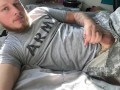 Army mechanic masturbate