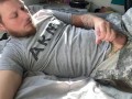 Army mechanic masturbate