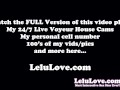 She says YOU can watch shared Vegas hotel room voyeur blowjob & sex upskirt in stockings - Lelu Love