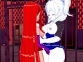 Female Sans has lesbian sex with Jessica Rabbit - Rule 34 Undertale Hentai.