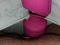 Teen vibrating wet pussy and clit until leg shaking orgasms!