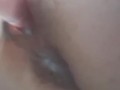 Using my Big Pink Dildo Dripping Cum..