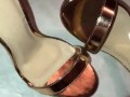 Girlfriend New Gold Heels Cummed