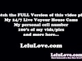 Behind the scenes porn VLOG of footjob cumshot stockings monokini fingering & more... - Lelu Love