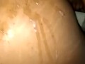 Splish Splash Ebony Hairy Ass Aftermath