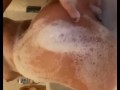 Soapy teen ass fingering  amateur 