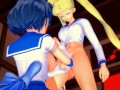 X-Ray - Futa - Sailor Moon x Sailor Mercury - Hentai