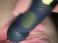 Trying out my new vibrator 