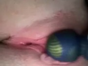 Trying out my new vibrator 
