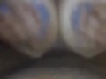 My ex learning to tit-fuck me