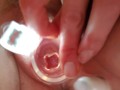 Look At My Vagina. Close Up Speculum Play