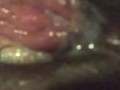 Virgin juicy pussy sticking a toothbrush inside 