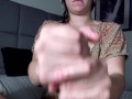 4K Jerking Off Jamie Stone POV - Prostate Toe Massage Handjob with Cumshot