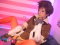 Tracer (Overwatch Hitachi until she cums