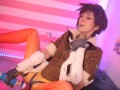 Tracer (Overwatch Hitachi until she cums