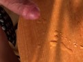 Hot Precum - cum - pissing - big thick cock - hanging balls - soft cock 