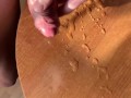 Hot Precum - cum - pissing - big thick cock - hanging balls - soft cock 