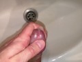 Urethral stretching with super device! My urethra is filled with sperm.