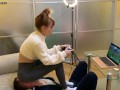 [PREVIEW] Gamer Girl Kira in Leggings Uses Chair Slave While Playing During Fullweight Facesitting
