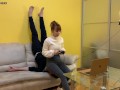 [PREVIEW] Gamer Girl Kira in Leggings Uses Chair Slave While Playing During Fullweight Facesitting