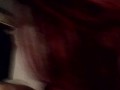Gothic tattooed hotewife sucks sexy BWC before getting side fucked while blowing clouds