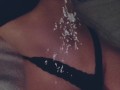 Sexy White  only fans Girl playing with body tits and ass  cumshot 