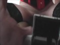 Zickenpussy rides Monkey Rocker big Dildo