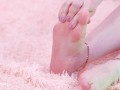 Oily feet massage, 4k romantic slow foot fetish barefoot video