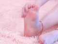 Oily feet massage, 4k romantic slow foot fetish barefoot video