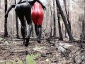 Latex Rubber Humiliation Outdoor