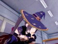 GENSHIN IMPACT MONA 3D HENTAI