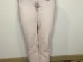 I swing my ass and pee in my pants. I like to play sports in pissed pants