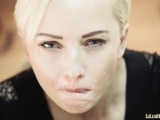 Milf BlowJob 18 years old boy - Huge Oral CreamPie & Swallow - Mouth Full of Sperm - LiLusHandJobs