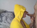 Dressed up big tits Blonde babe gets fucked hard in all her holes pokemon/pikachu cosplay FULL VID