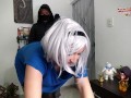 I surprised the delivery guy with a sexy tip
