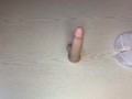 My Sockjob with dildo in white ped socks