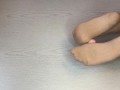 Sockjob & footjob with my ped nude socks