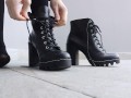 Do you wish to lick my feet, slave? I show you...