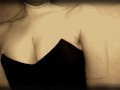 Vintage Playboy Bunny Diva in old school luxury look masturbates devotedly for you