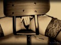 Vintage Playboy Bunny Diva in old school luxury look masturbates devotedly for you