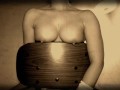Vintage Playboy Bunny Diva in old school luxury look masturbates devotedly for you