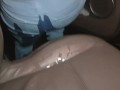 ⭐ POV Car Wetting. Cute girl cant hold it and wets herself in the seat!