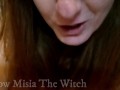 Spitting and verbal humiliation from Mistress toilet pov