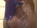 Booty Massage with lotion (MUST WATCH)