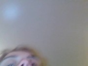 ANGRY EMO Sad Girl Freestyle Poetry Singing PinkMoonLust 's Camera fails & Lags After End - She Eats