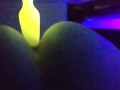 Glow-in-dark anal plug