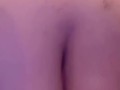 Cheated in front of my house with stranger and he creampied me now I’m playing with his cum