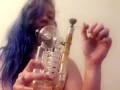 420 smoking naked