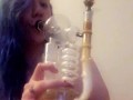 420 smoking naked